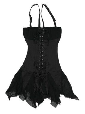 Amor Mia Gentle Dissolve Dress in Black